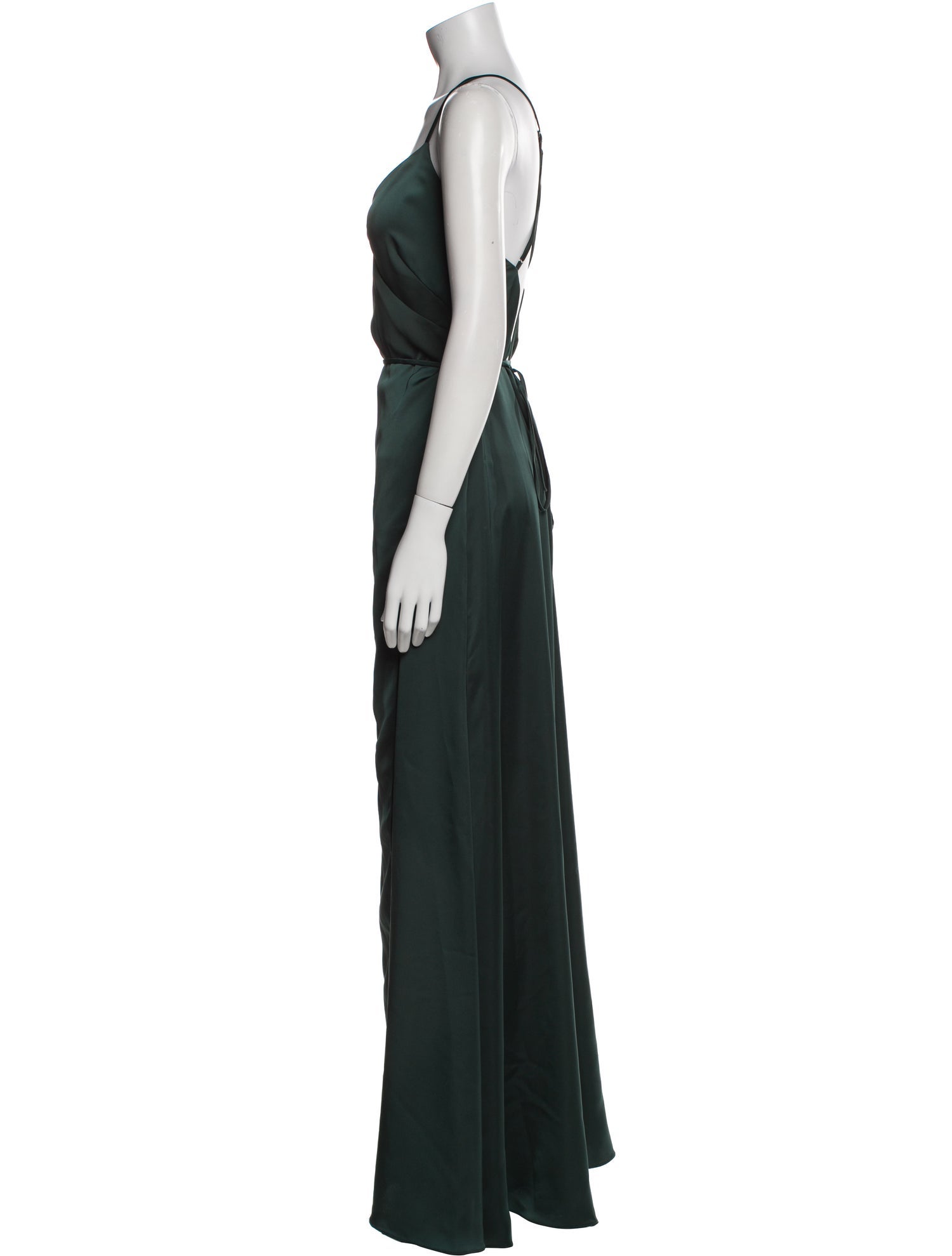 Watters V-Neck Long Dress
