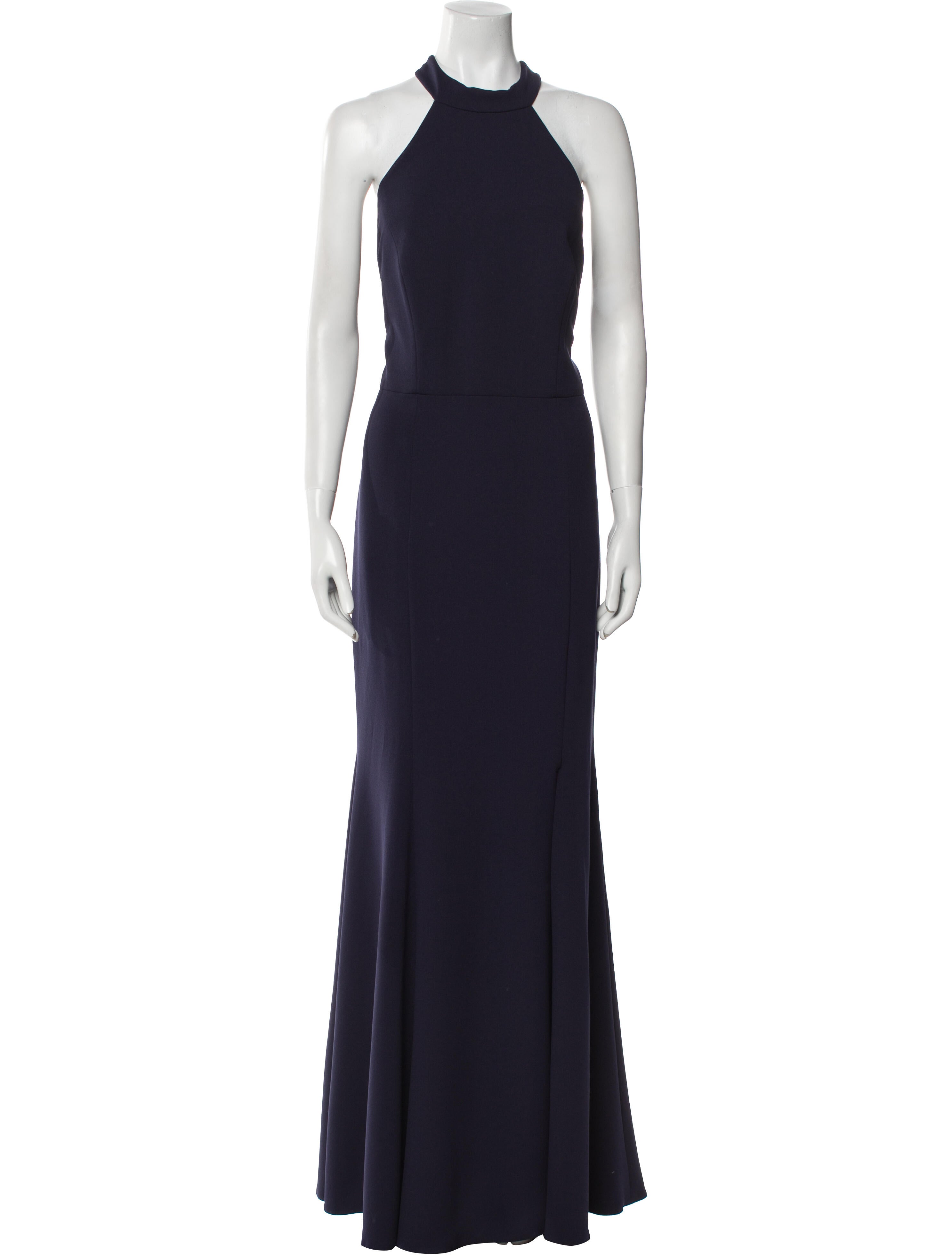 Watters Halterneck Long Dress