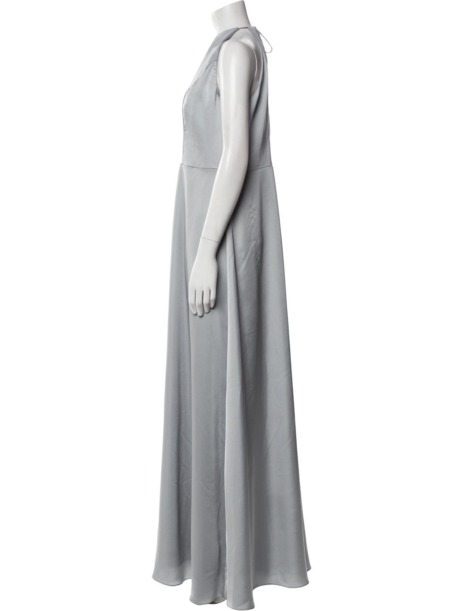 Watters Satin Long Dress