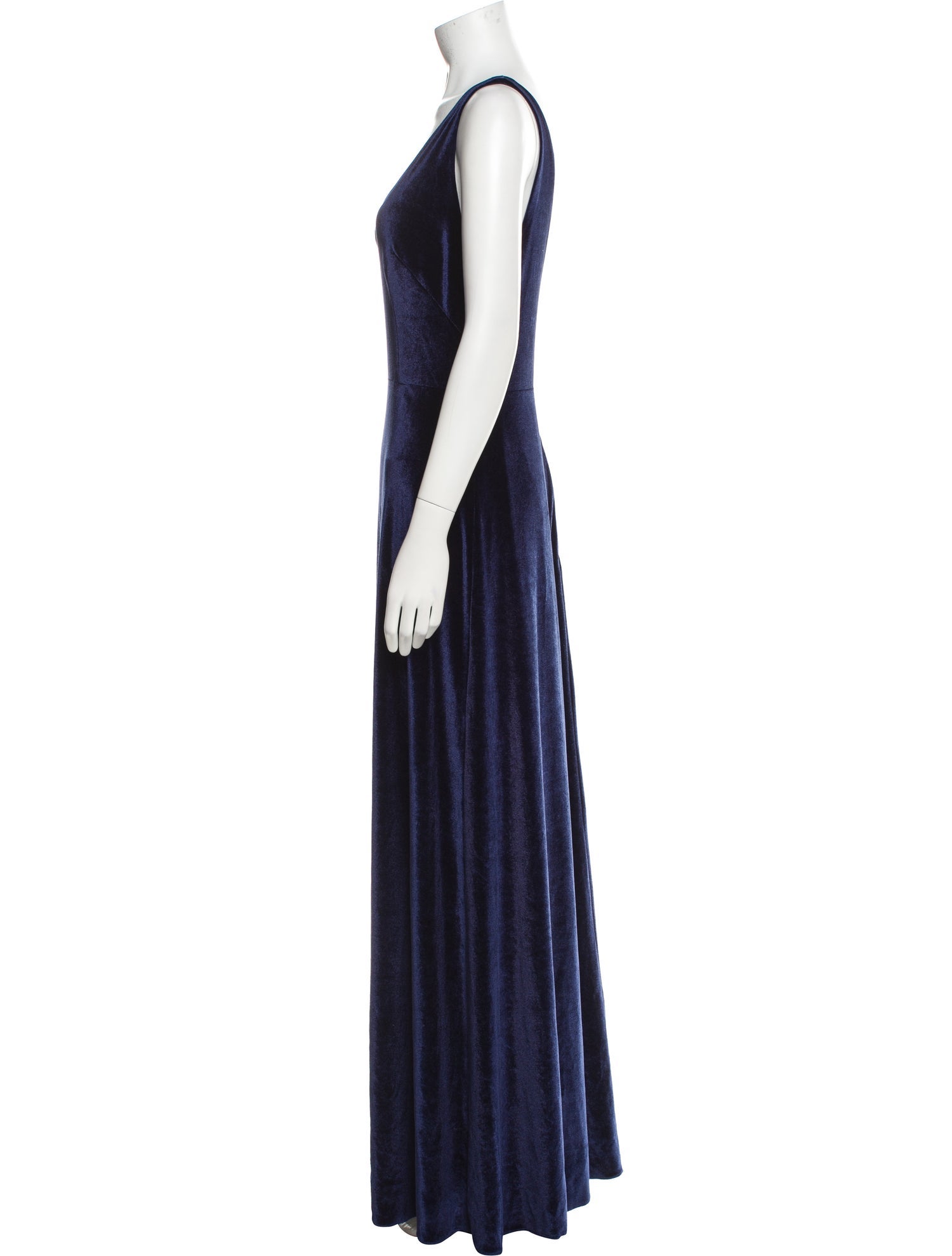 Watters V-Neck Long Dress