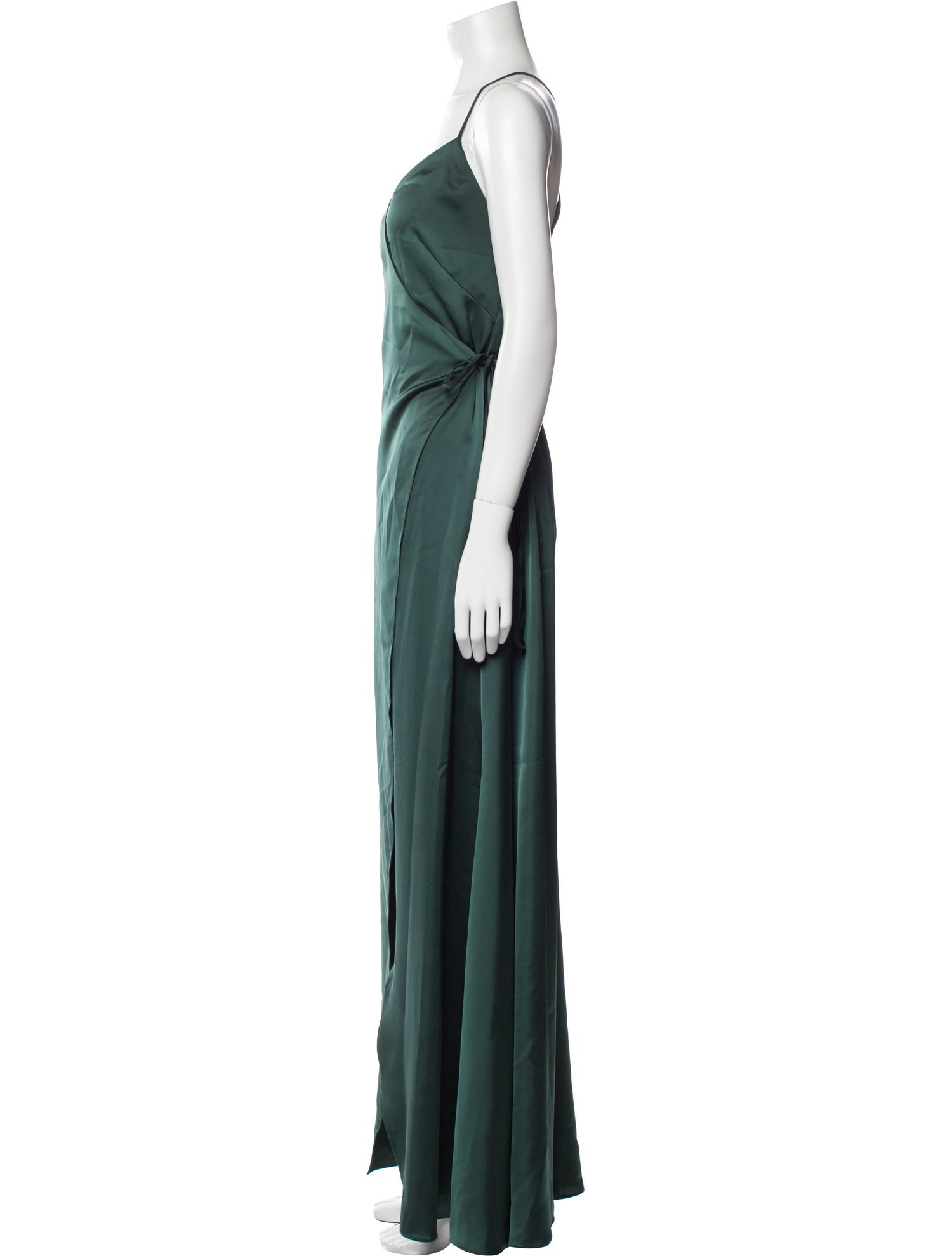 Watters V-Neck Long Dress