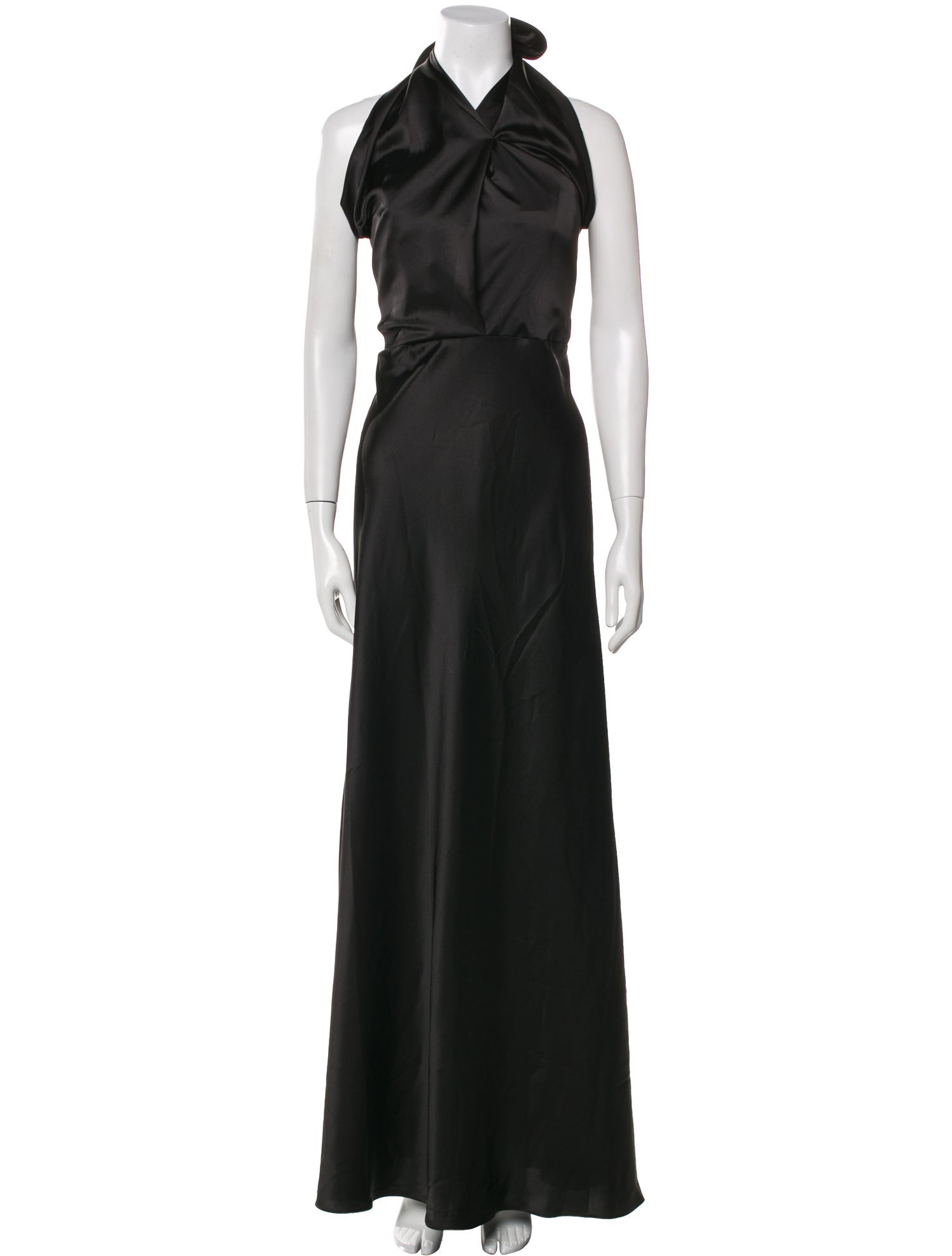 Watters Halterneck Long Dress
