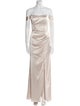 Watters Off-The-Shoulder Long Dress