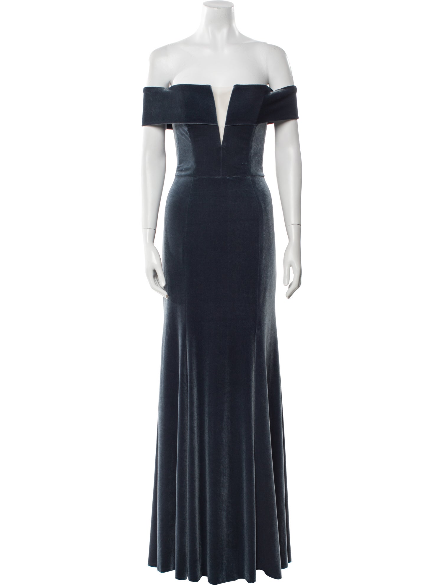 Watters Off-The-Shoulder Long Dress w/ Tags