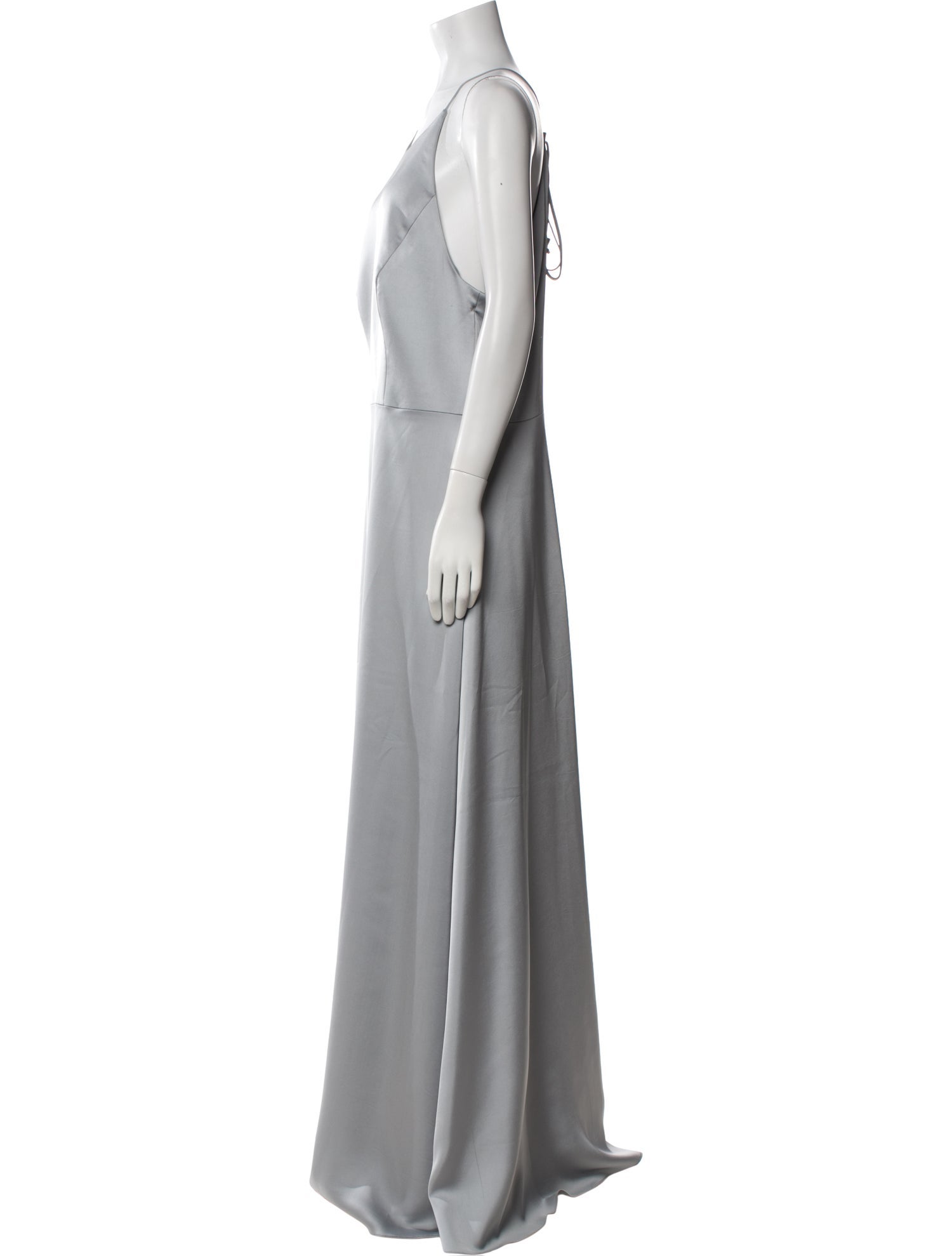 Watters Scoop Neck Long Dress