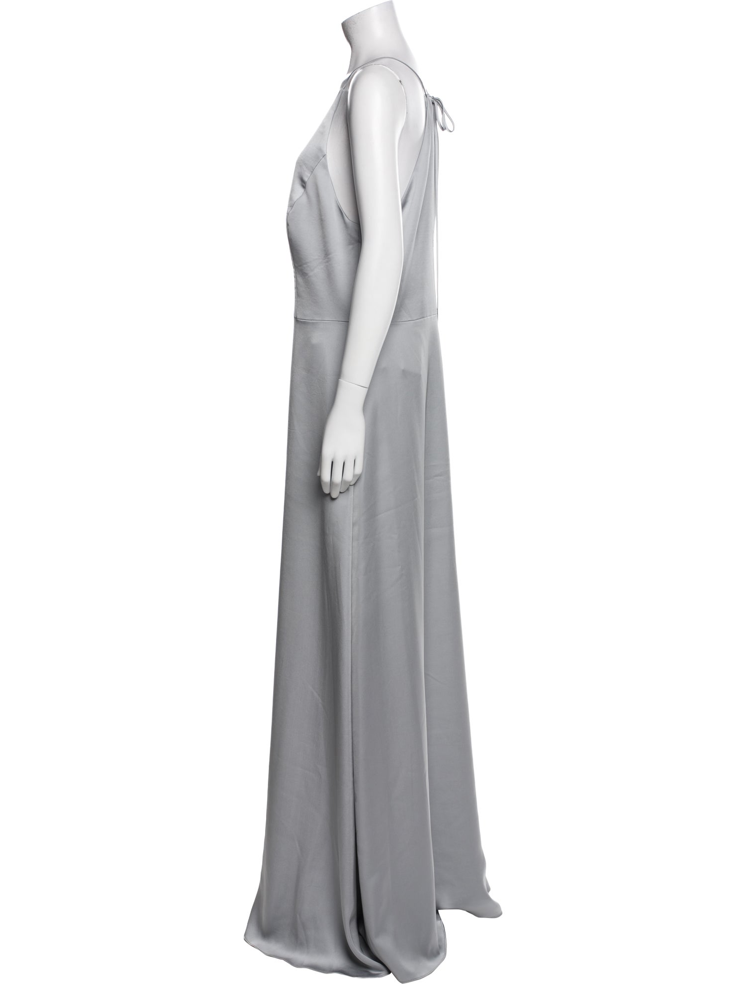 Watters Scoop Neck Long Dress