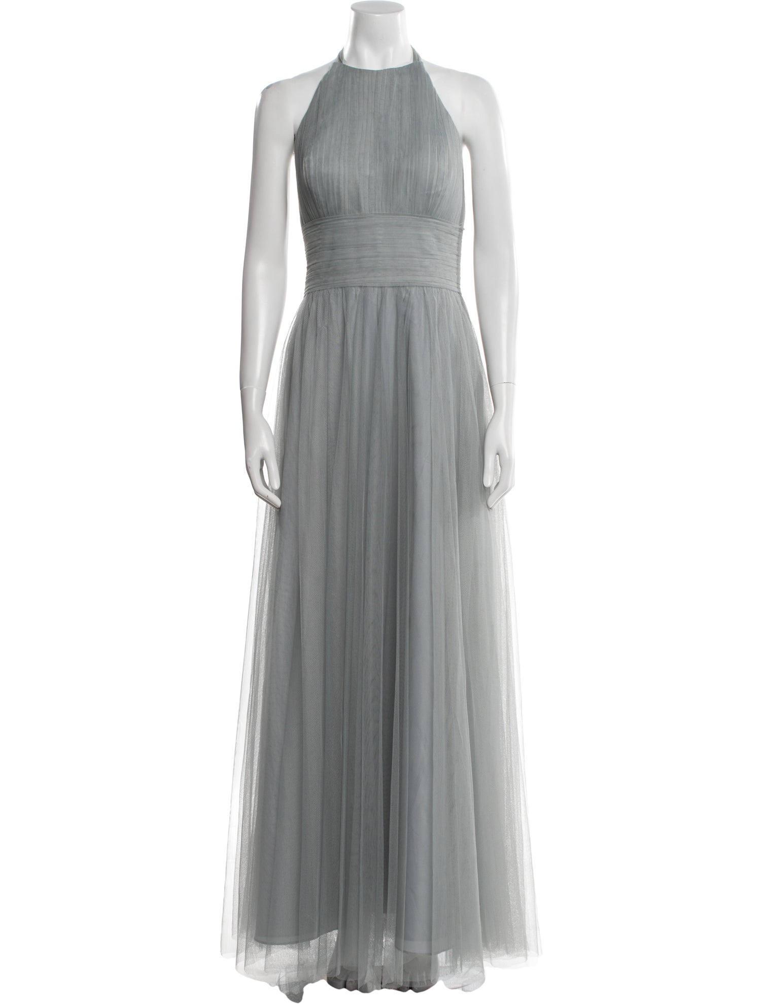 Watters Halterneck Long Dress