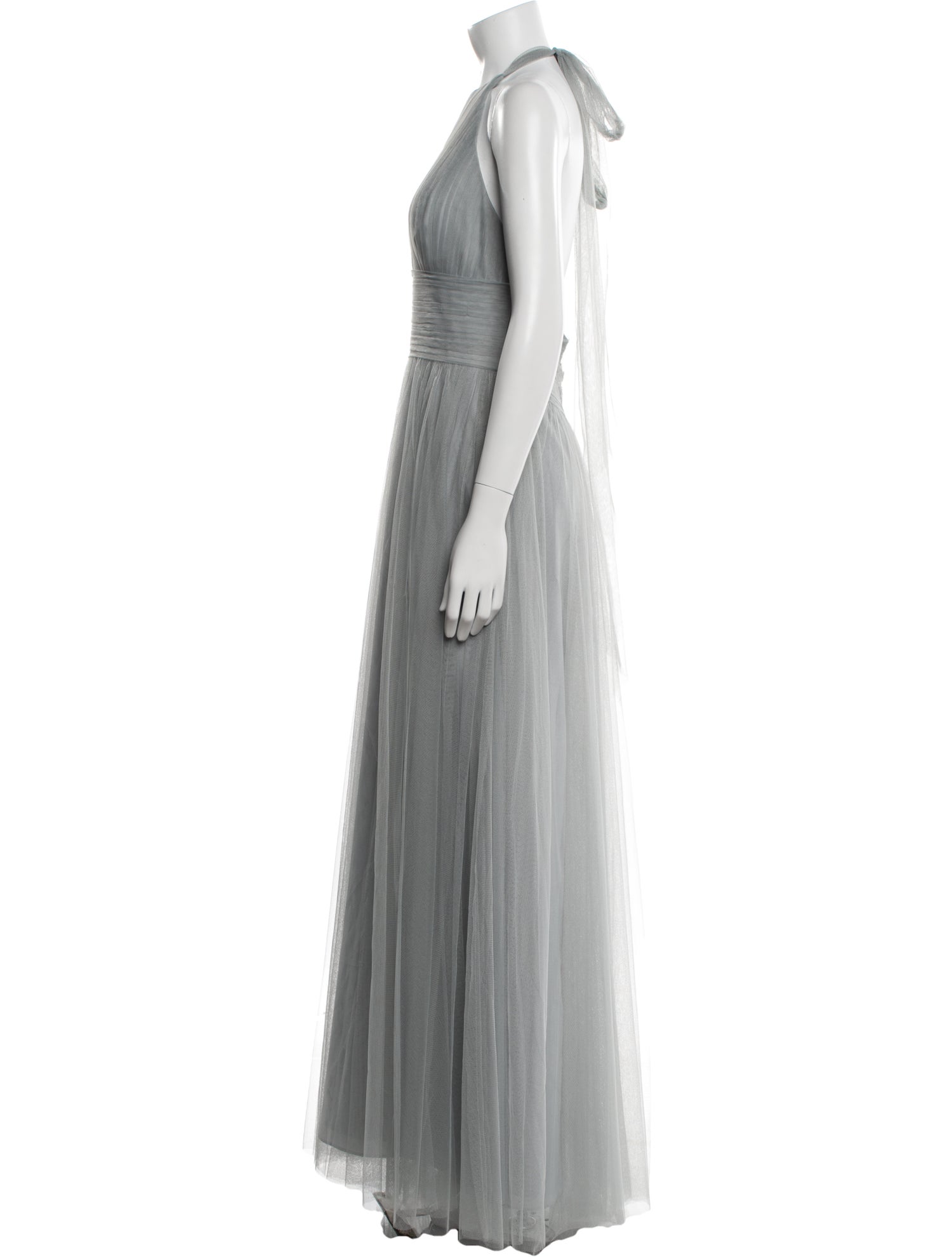 Watters Halterneck Long Dress