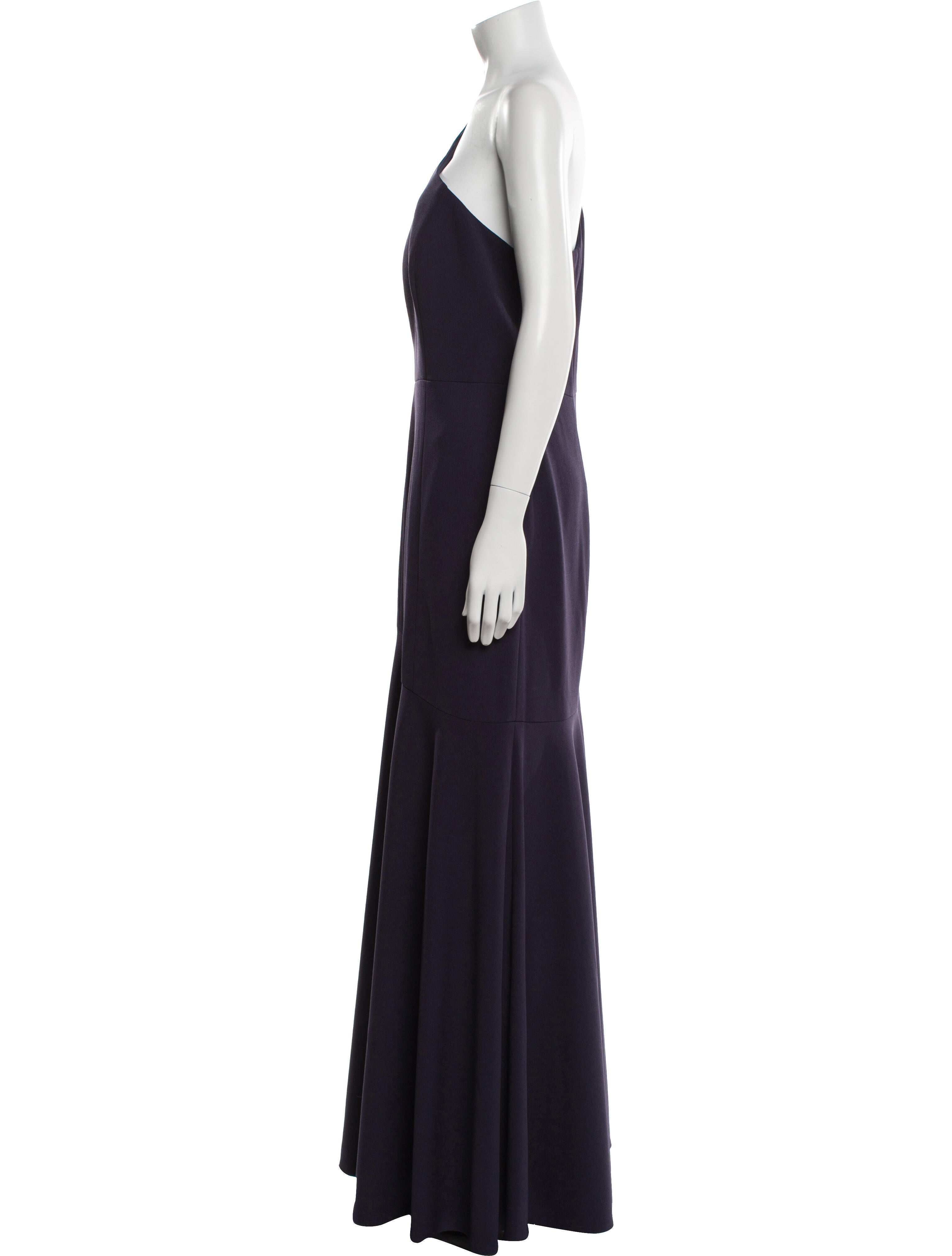 Watters One-Shoulder Long Dress w/ Tags