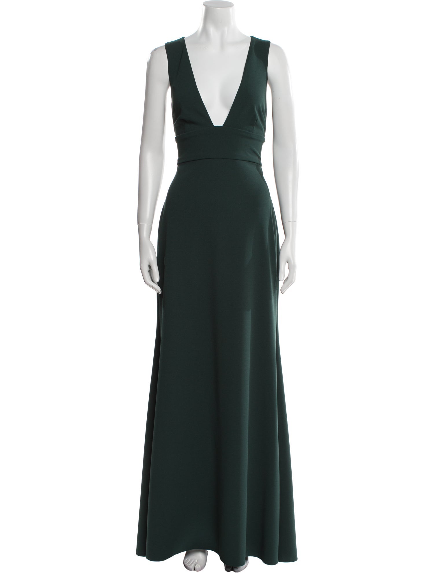 Watters V-Neck Long Dress w/ Tags