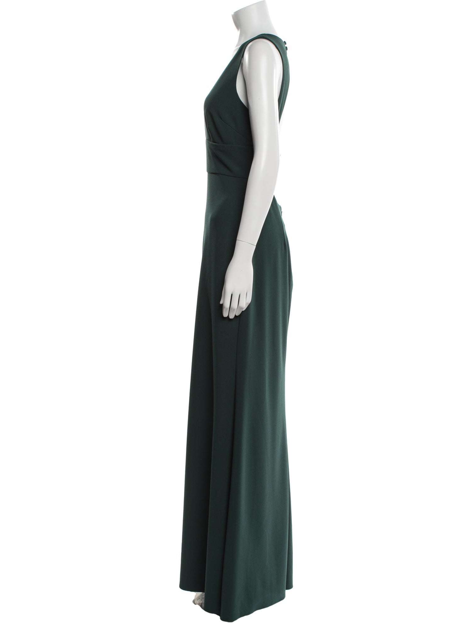 Watters V-Neck Long Dress w/ Tags