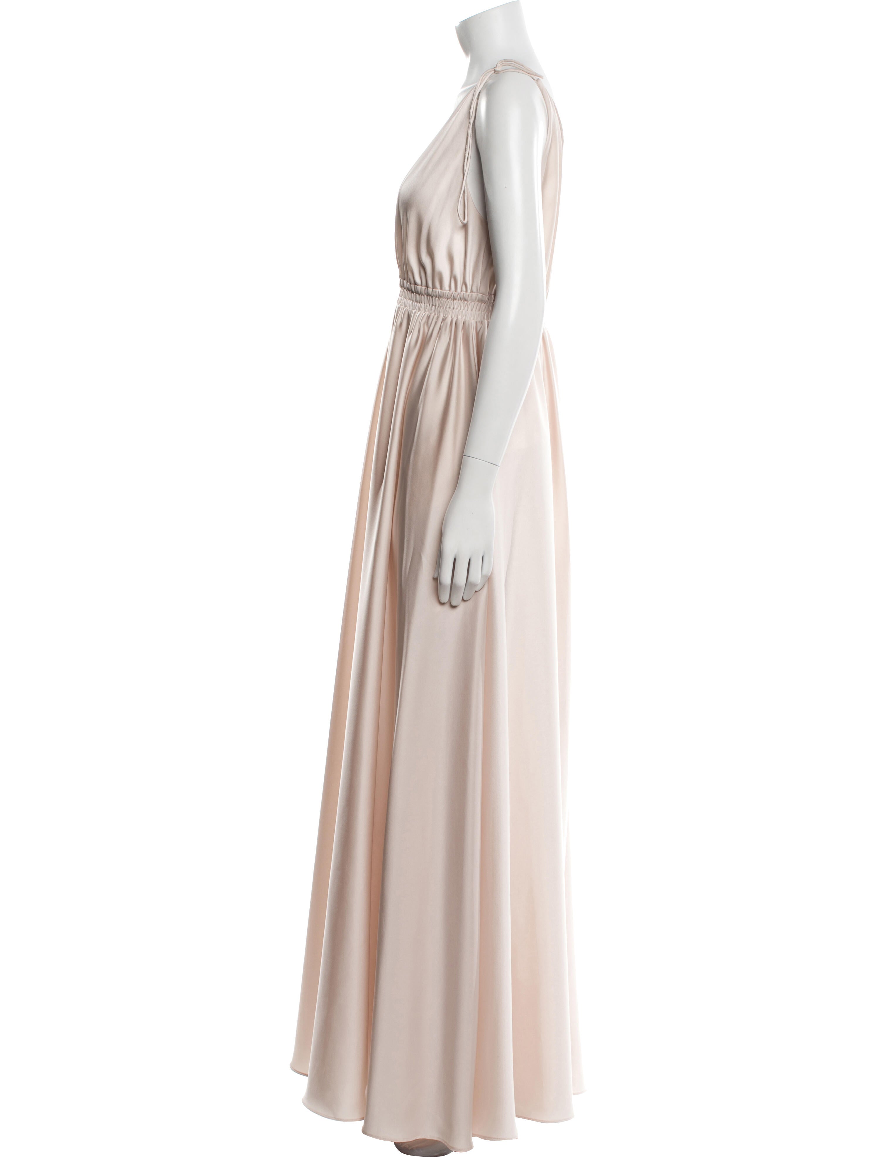 Watters V-Neck Long Dress w/ Tags