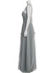 Watters V-Neck Long Dress