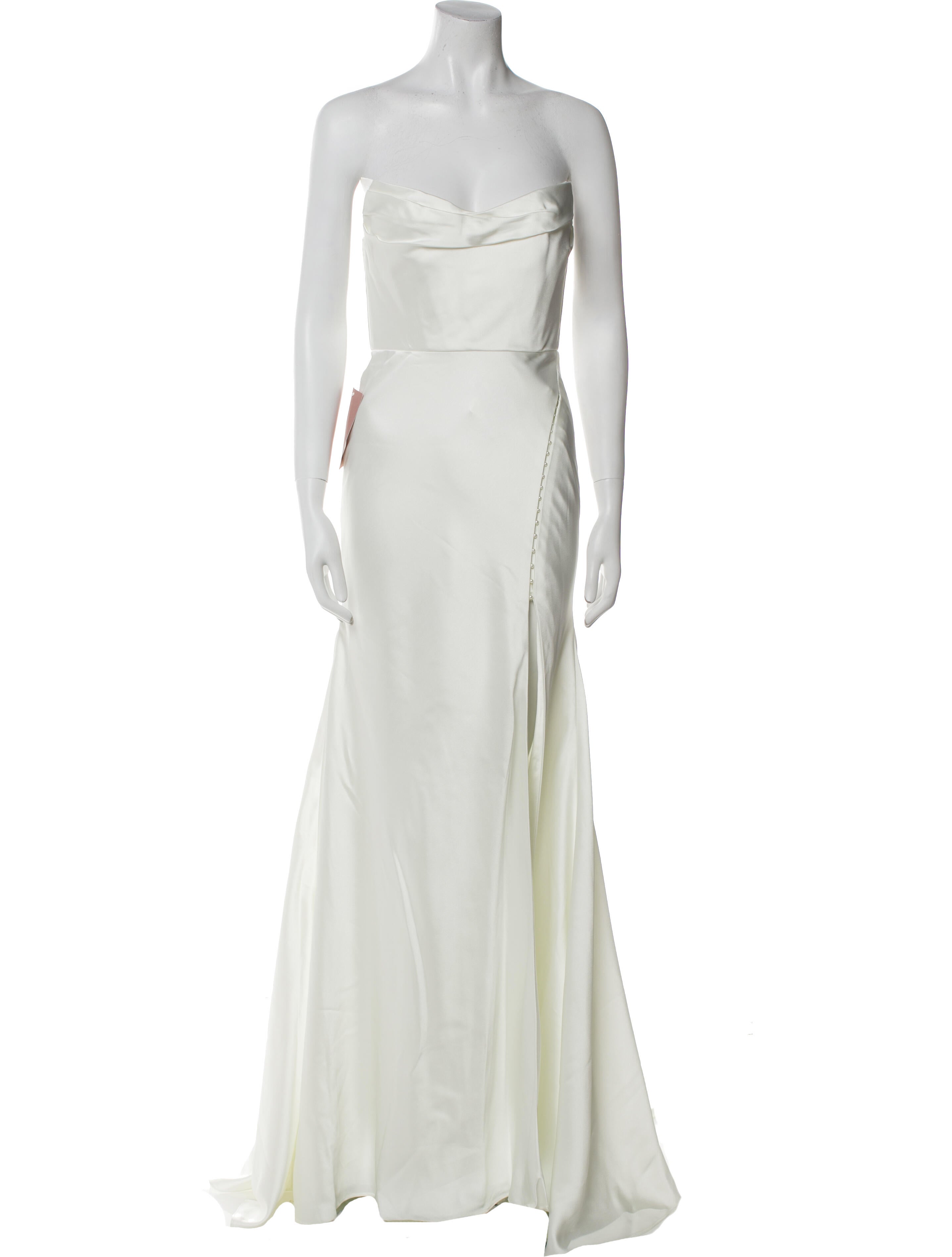 Watters Strapless Long Dress w/ Tags