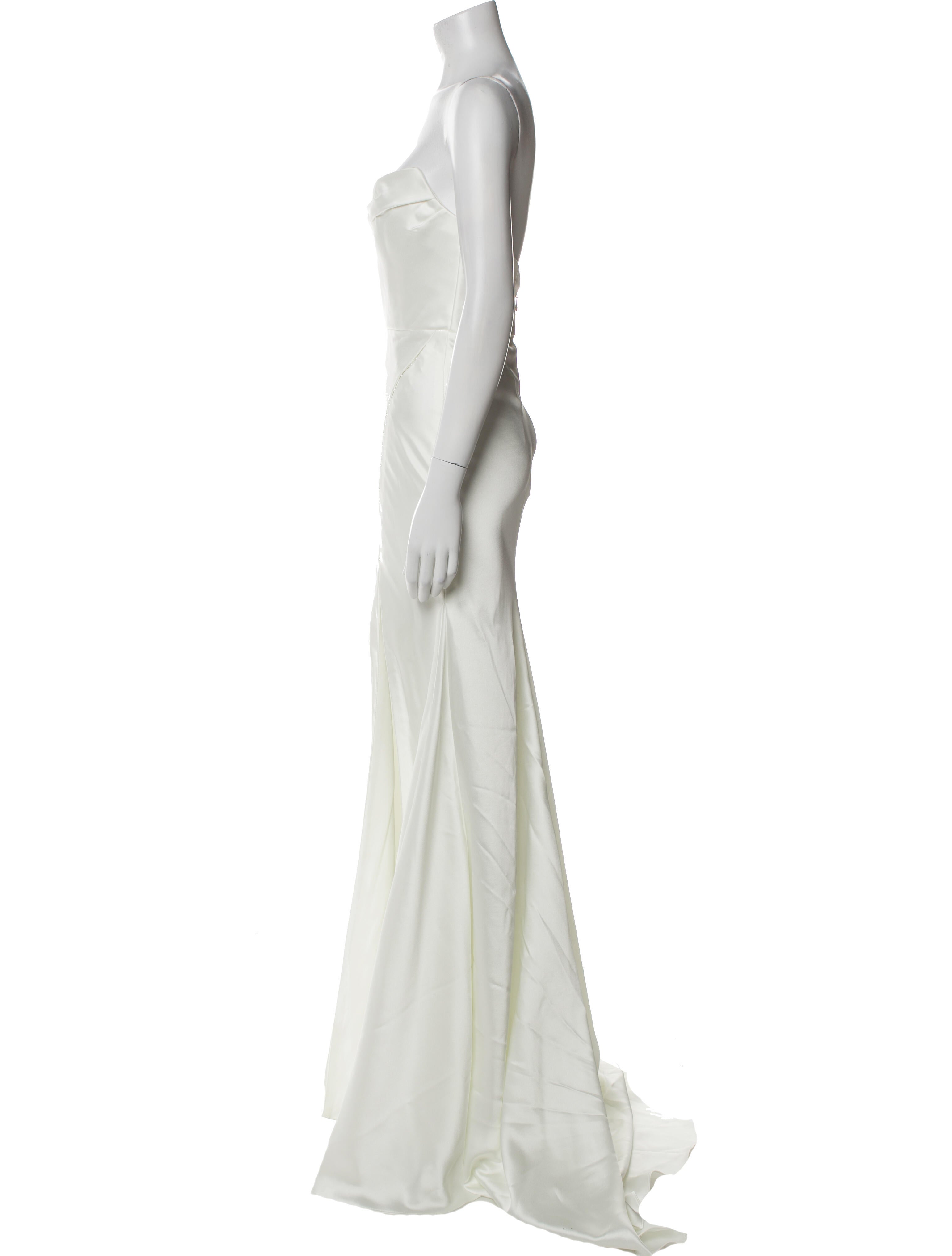 Watters Strapless Long Dress w/ Tags