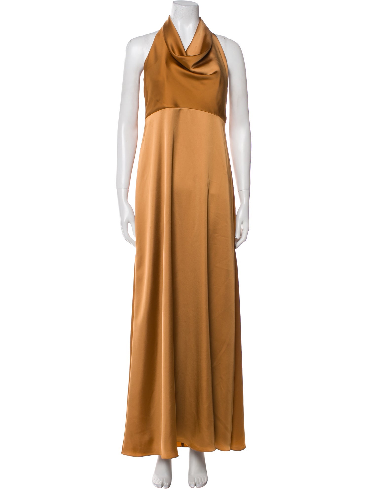 Watters Cowl Neck Long Dress