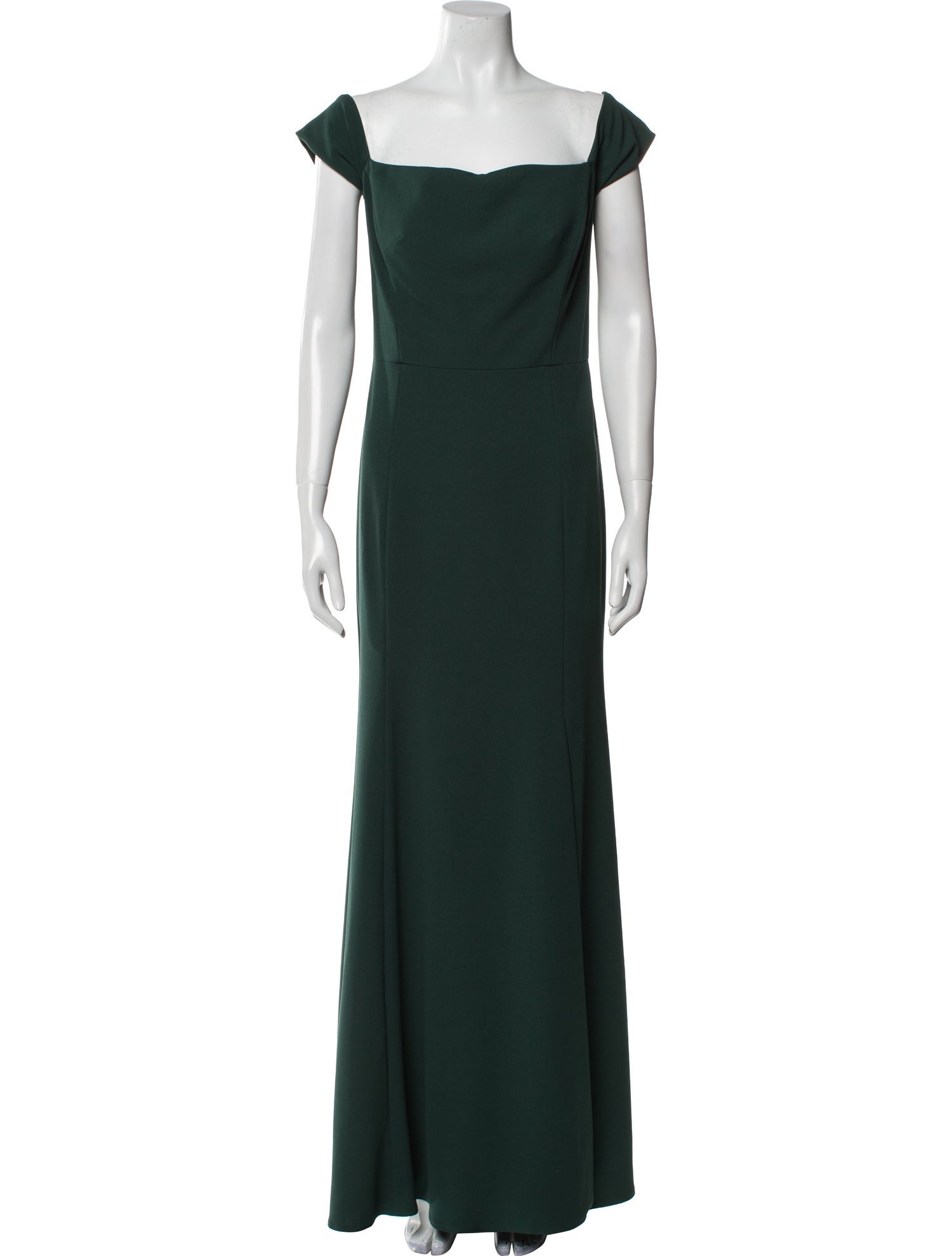 Watters Square Neckline Long Dress w/ Tags