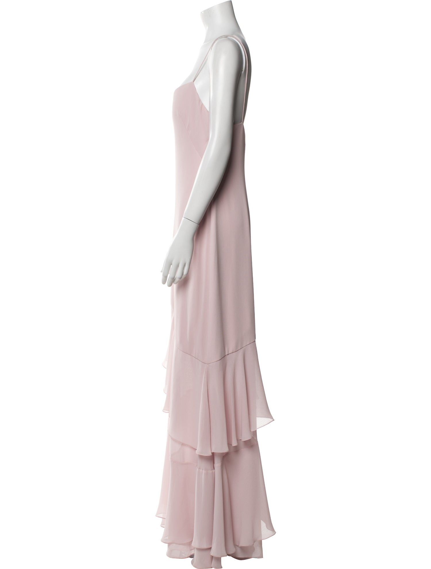 Watters Square Neckline Long Dress w/ Tags