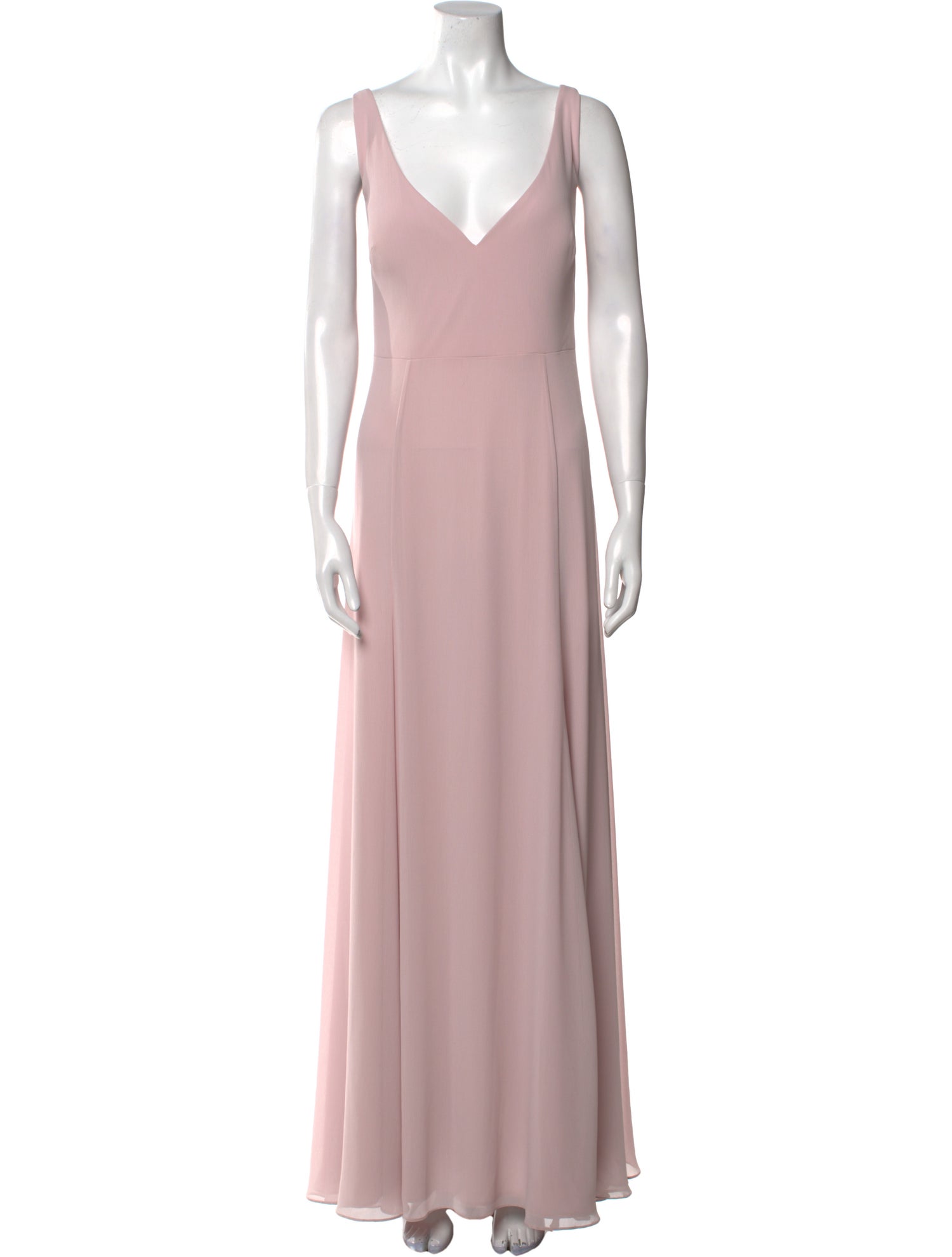 Watters V-Neck Long Dress w/ Tags