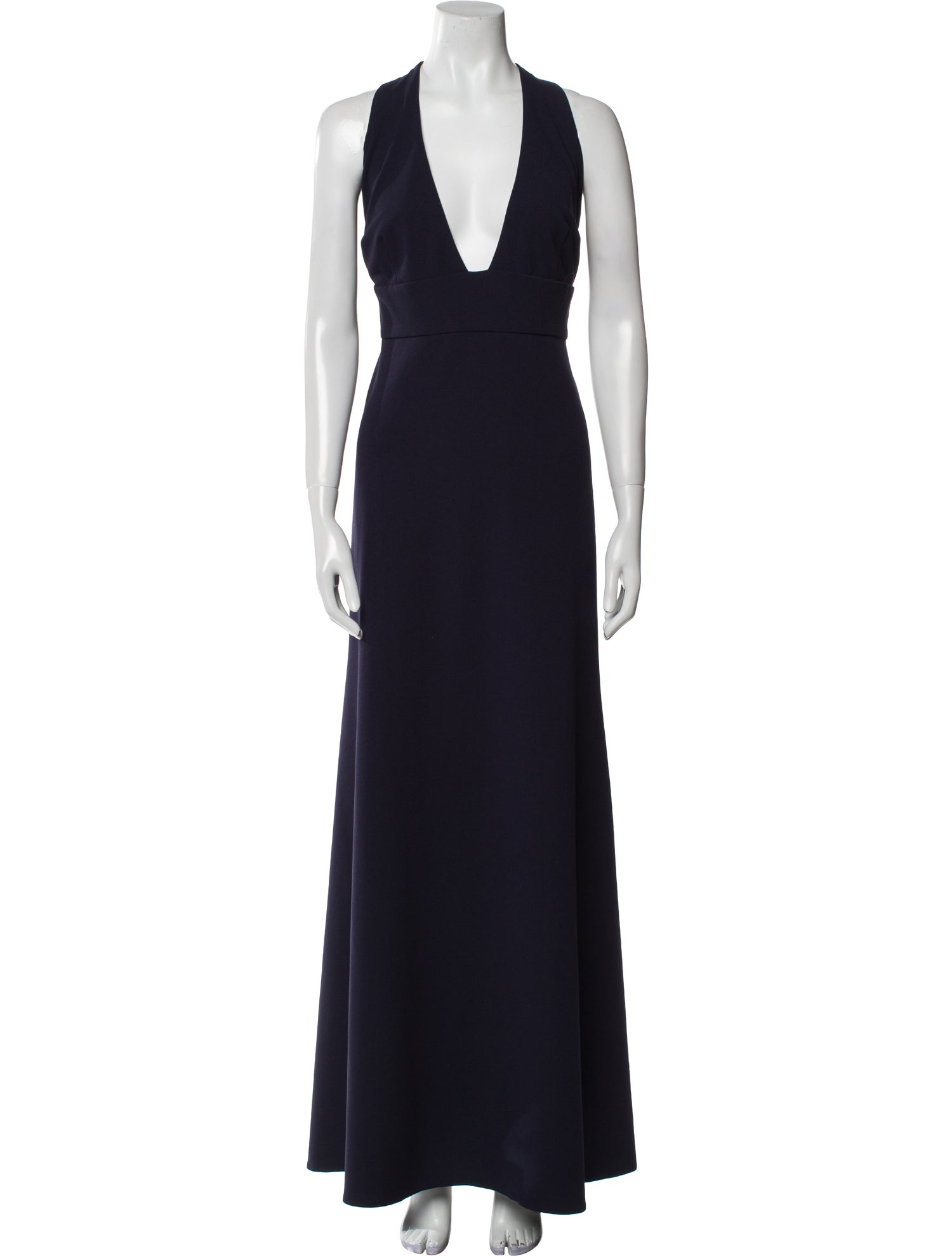 Watters V-Neck Long Dress w/ Tags