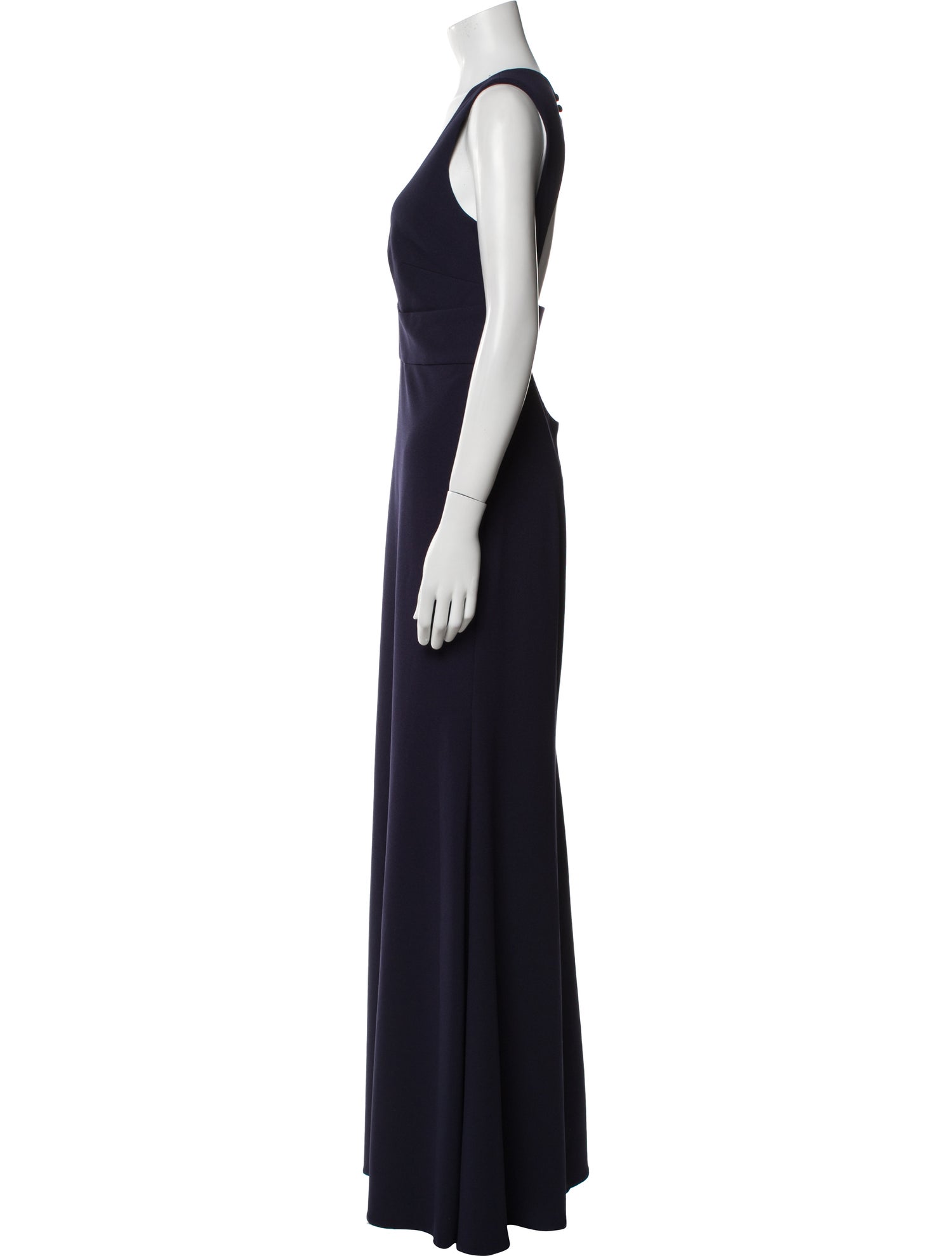 Watters V-Neck Long Dress w/ Tags