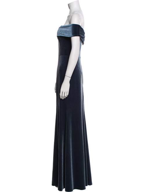 Watters Off-The-Shoulder Long Dress