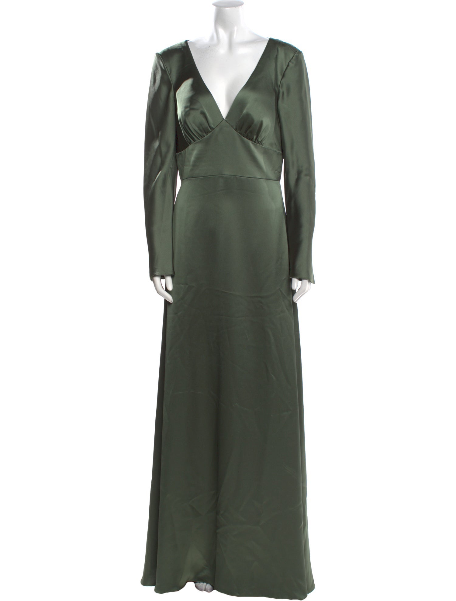 Watters V-Neck Long Dress w/ Tags