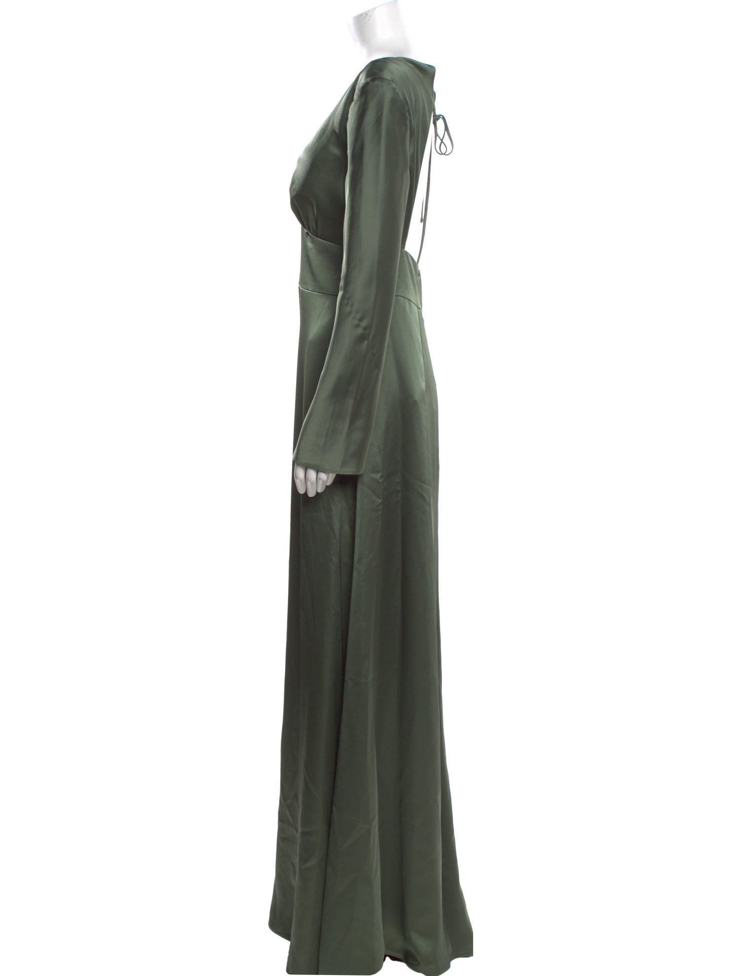 Watters V-Neck Long Dress w/ Tags
