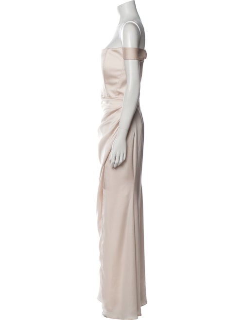 Watters Off-The-Shoulder Long Dress