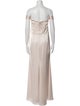 Watters Off-The-Shoulder Long Dress
