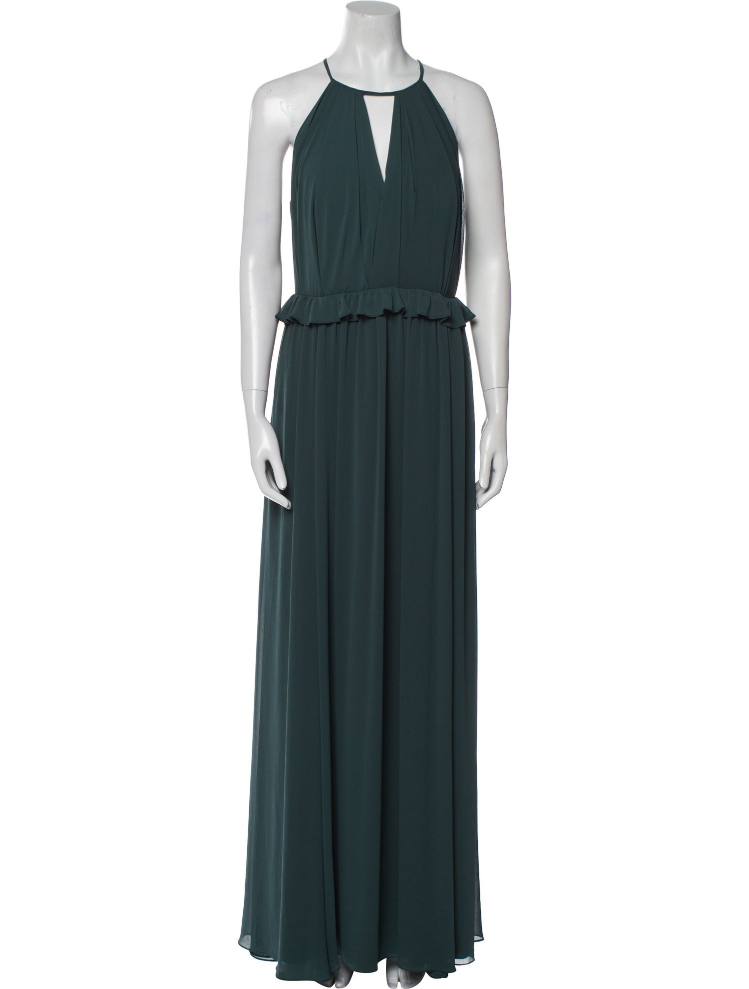 Watters Halterneck Long Dress w/ Tags