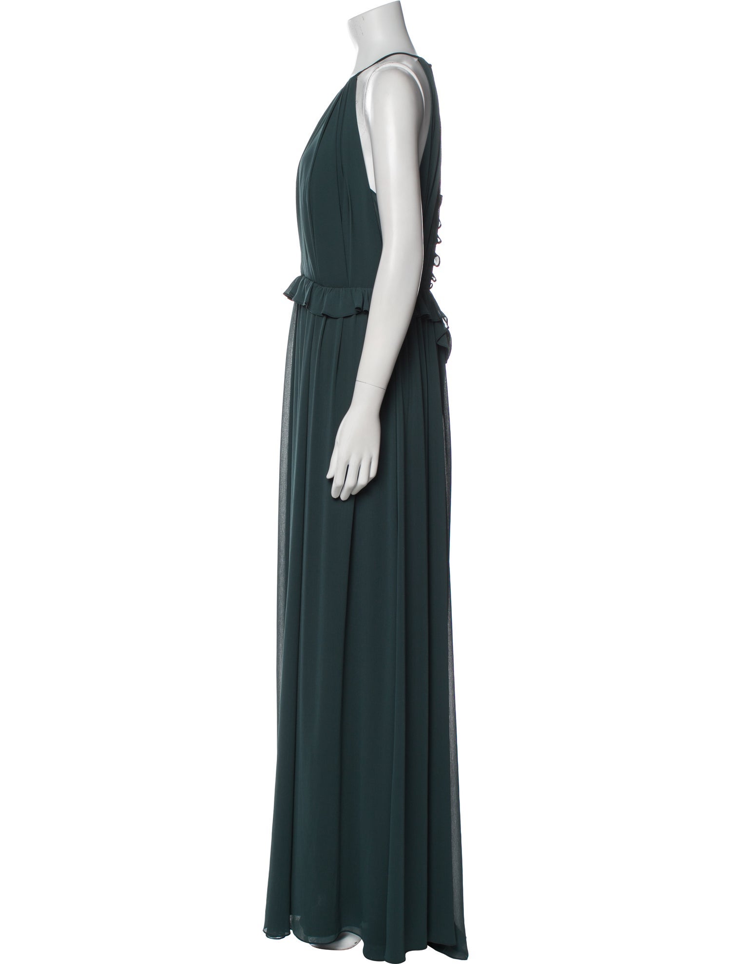 Watters Halterneck Long Dress w/ Tags