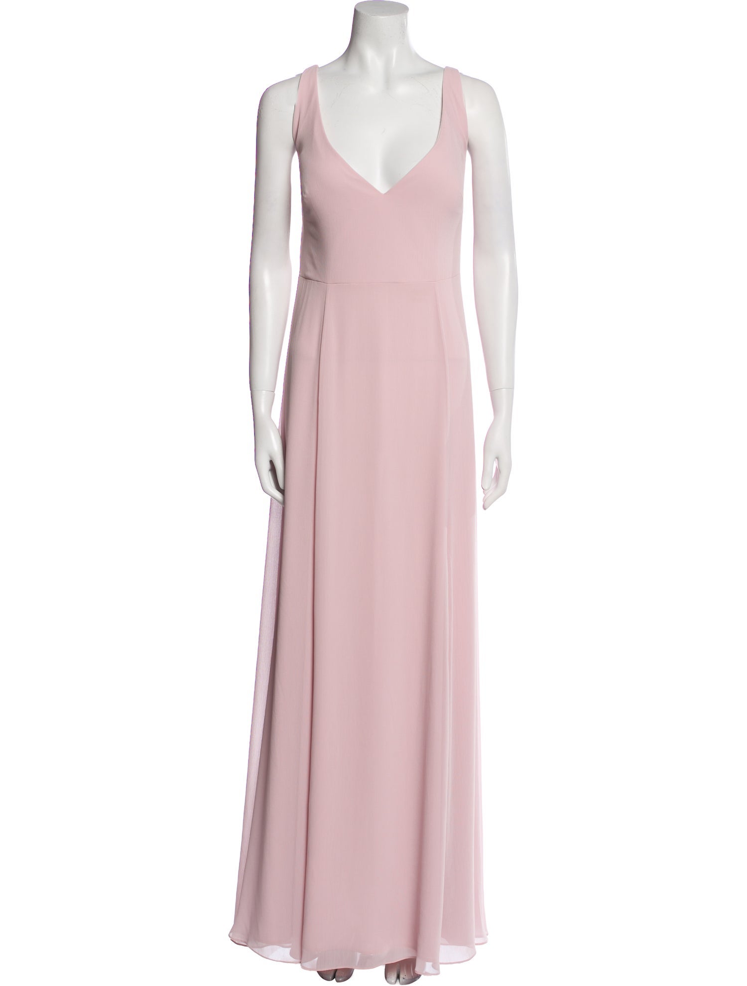 Watters V-Neck Long Dress w/ Tags