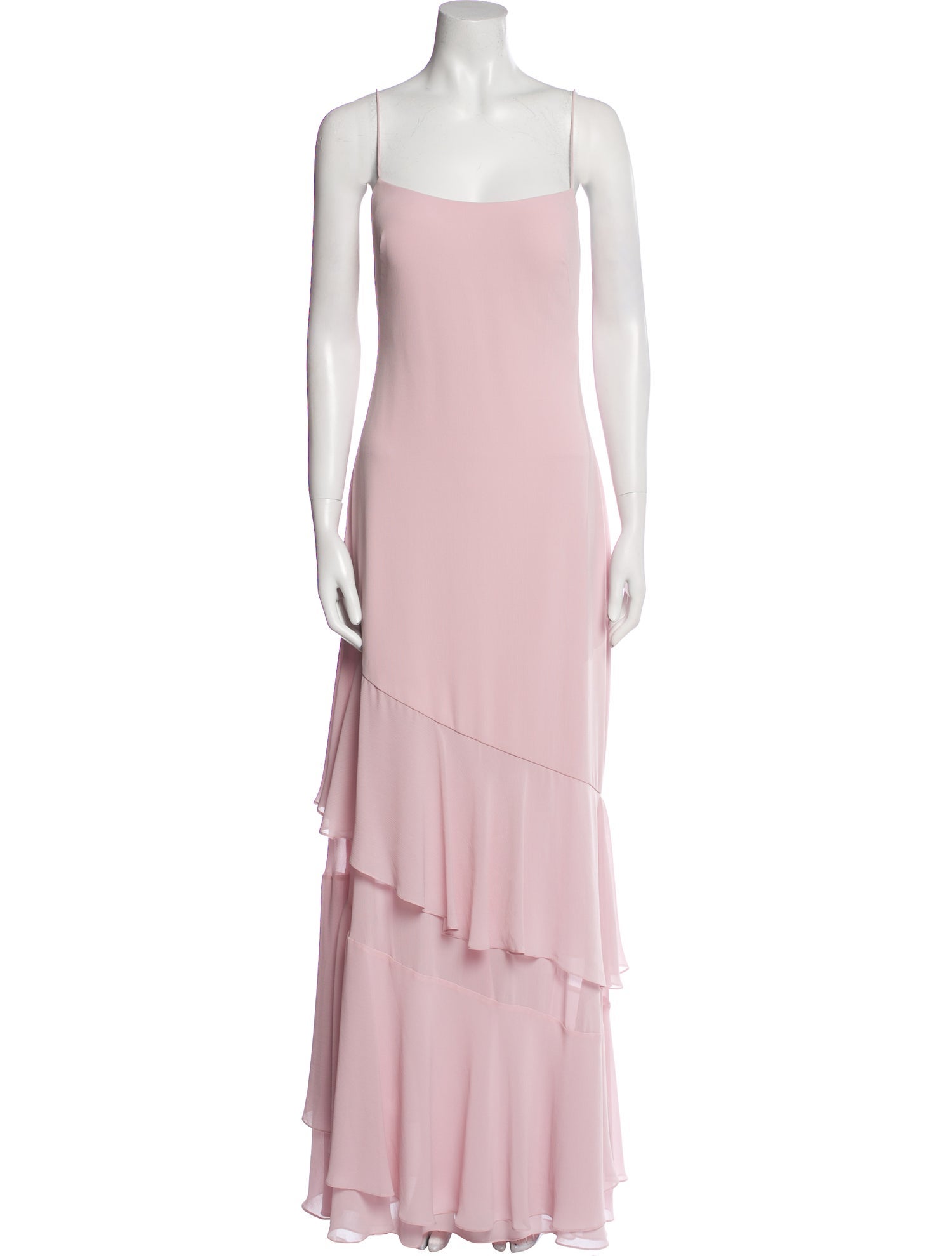 Watters Square Neckline Long Dress w/ Tags