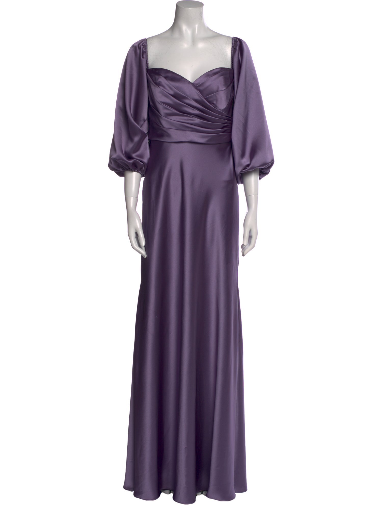 Watters Cowl Neck Long Dress