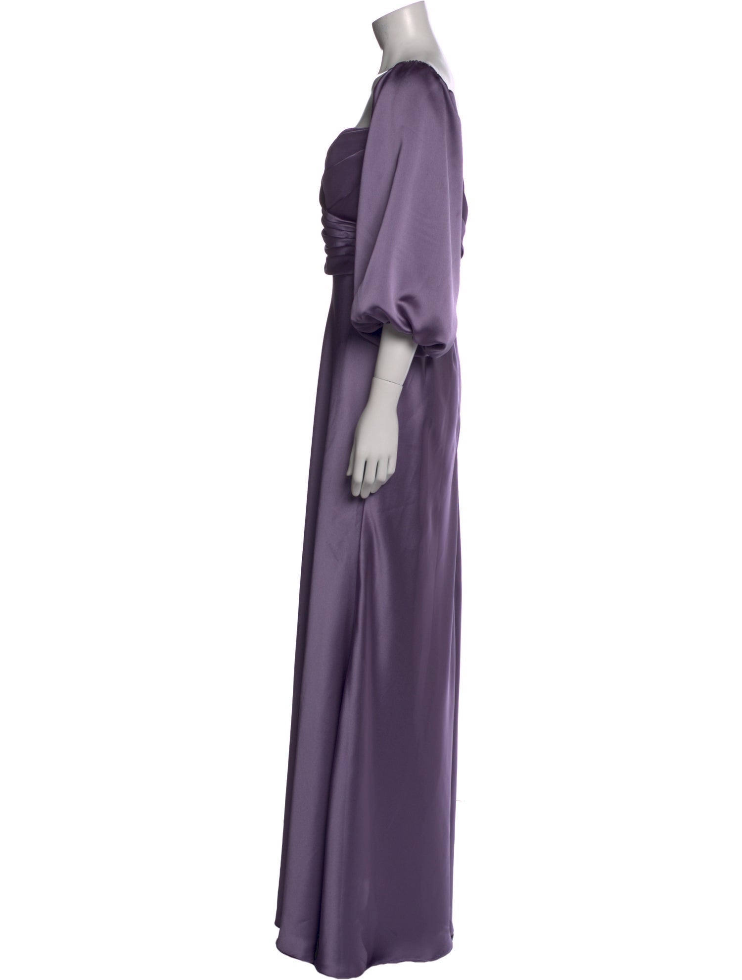 Watters Cowl Neck Long Dress