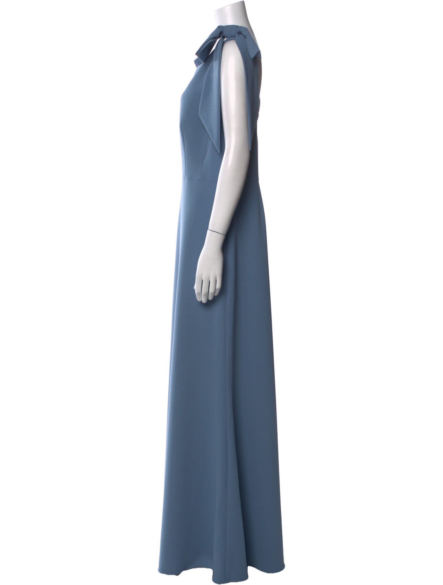Watters Bateau Neckline Long Dress