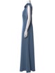Watters Bateau Neckline Long Dress