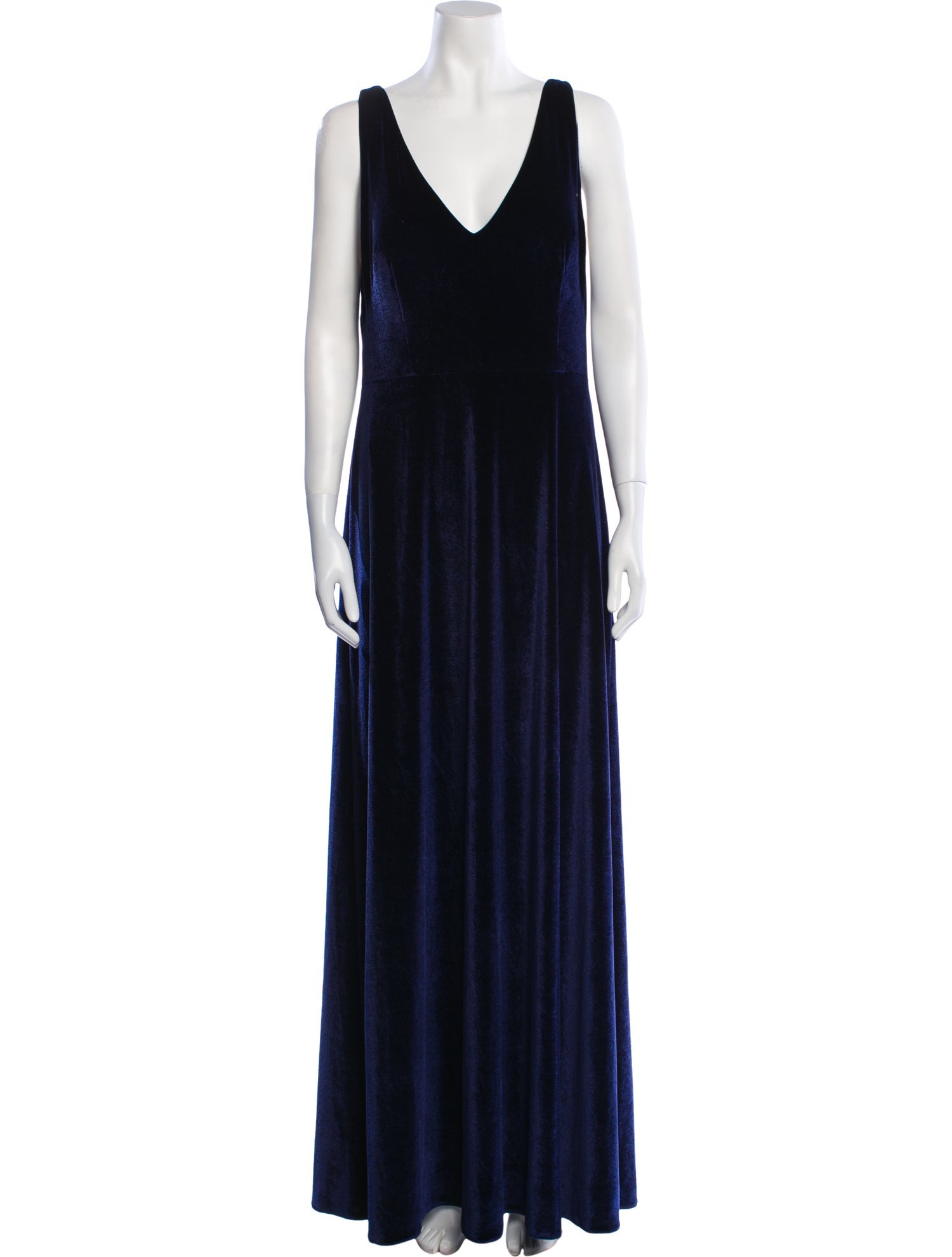 Watters V-Neck Long Dress w/ Tags