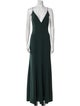 Watters V-Neck Long Dress
