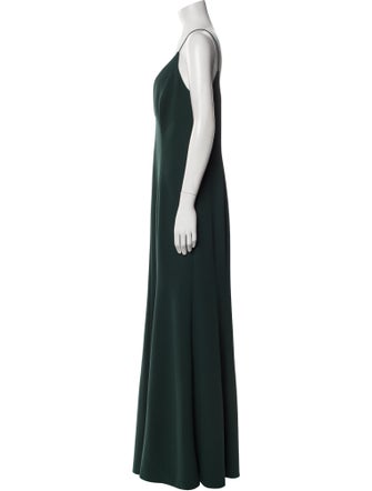 Watters V-Neck Long Dress