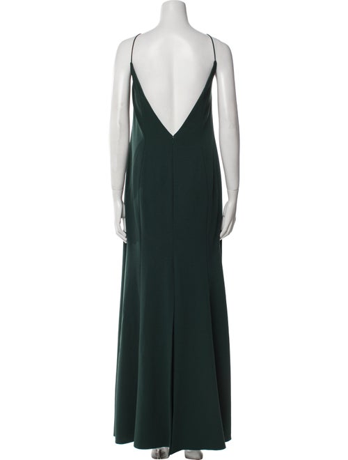 Watters V-Neck Long Dress