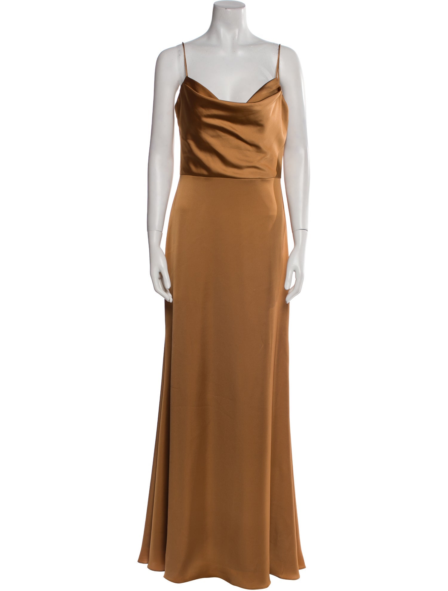 Watters Satin Long Dress