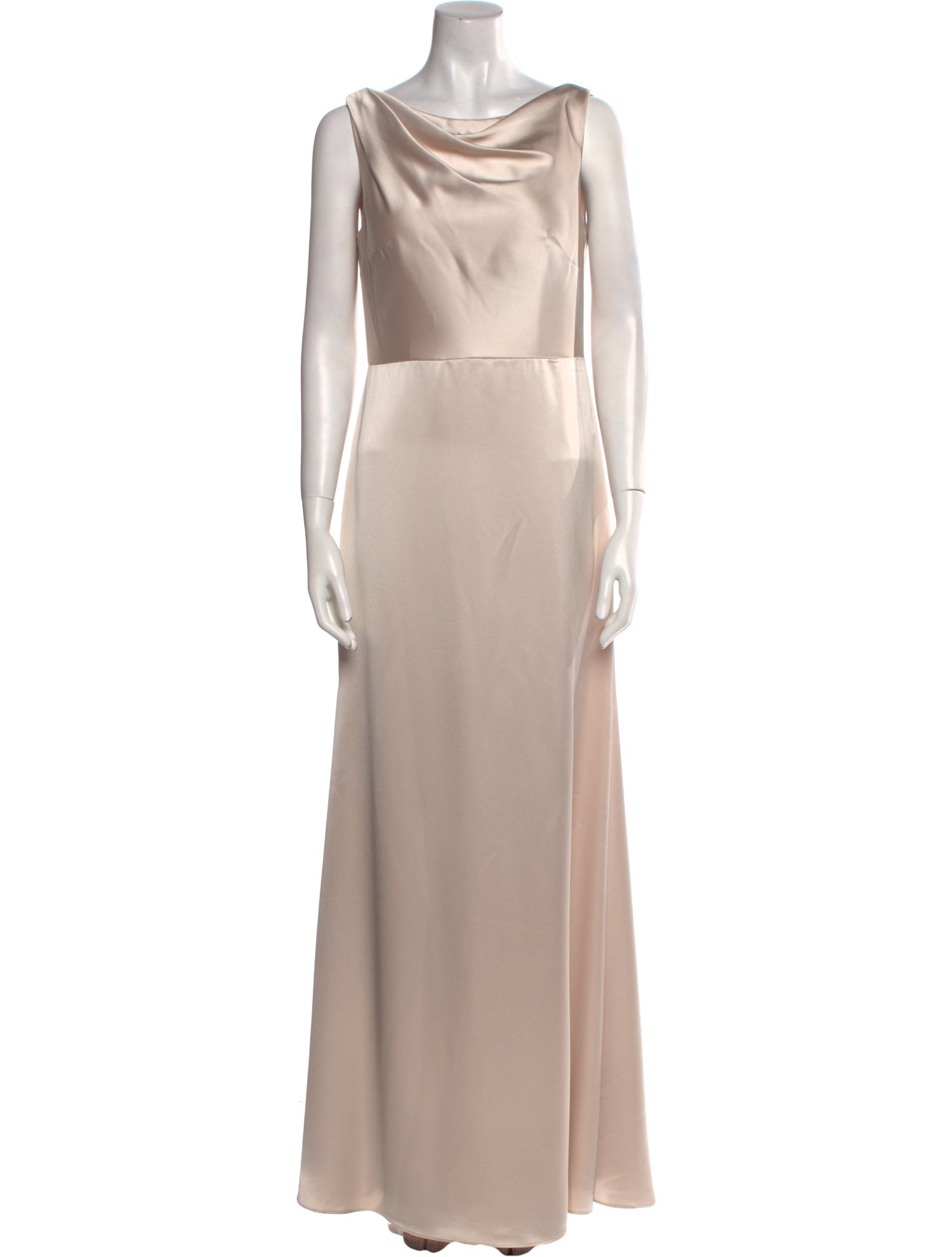 Watters Satin Long Dress