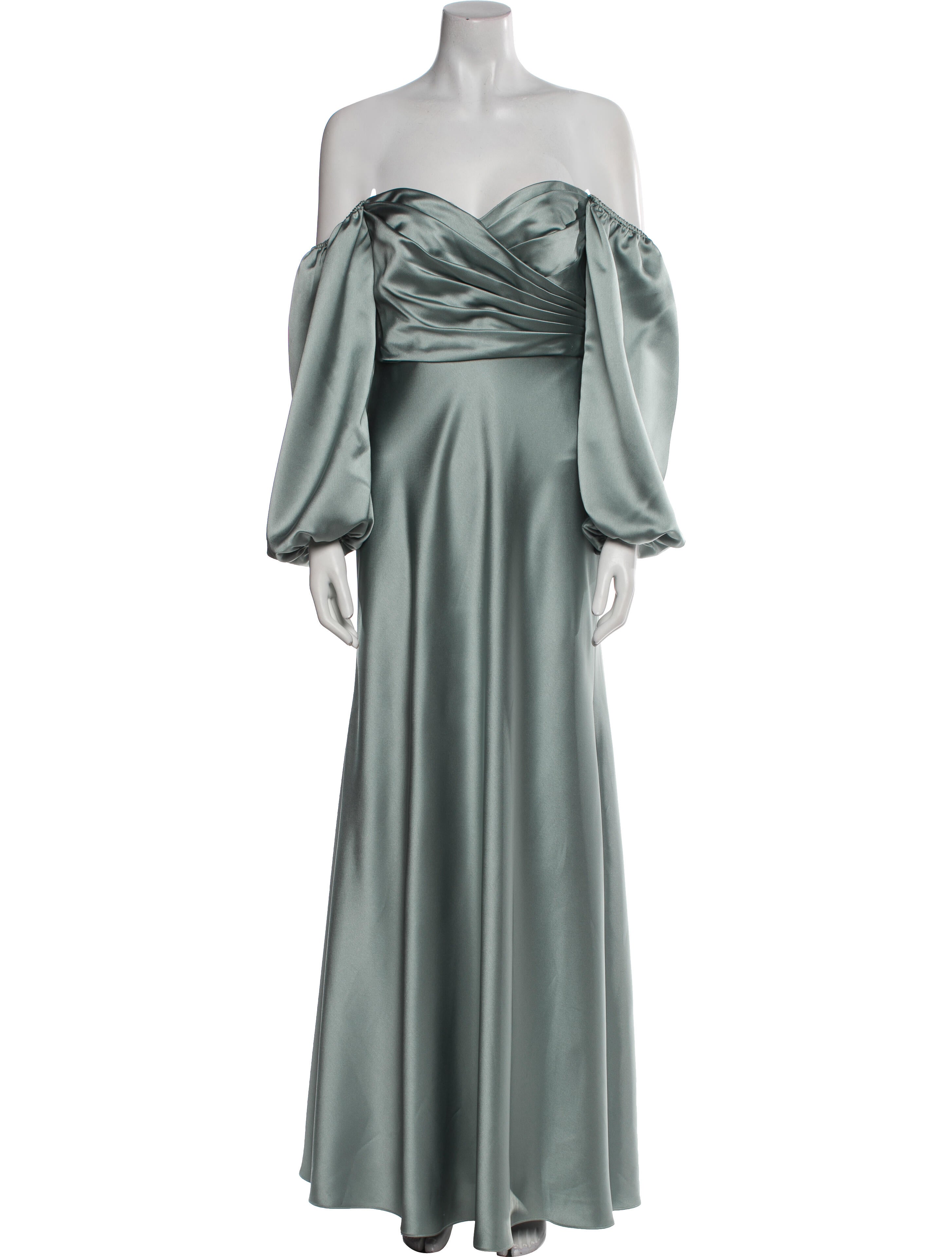Watters Satin Long Dress