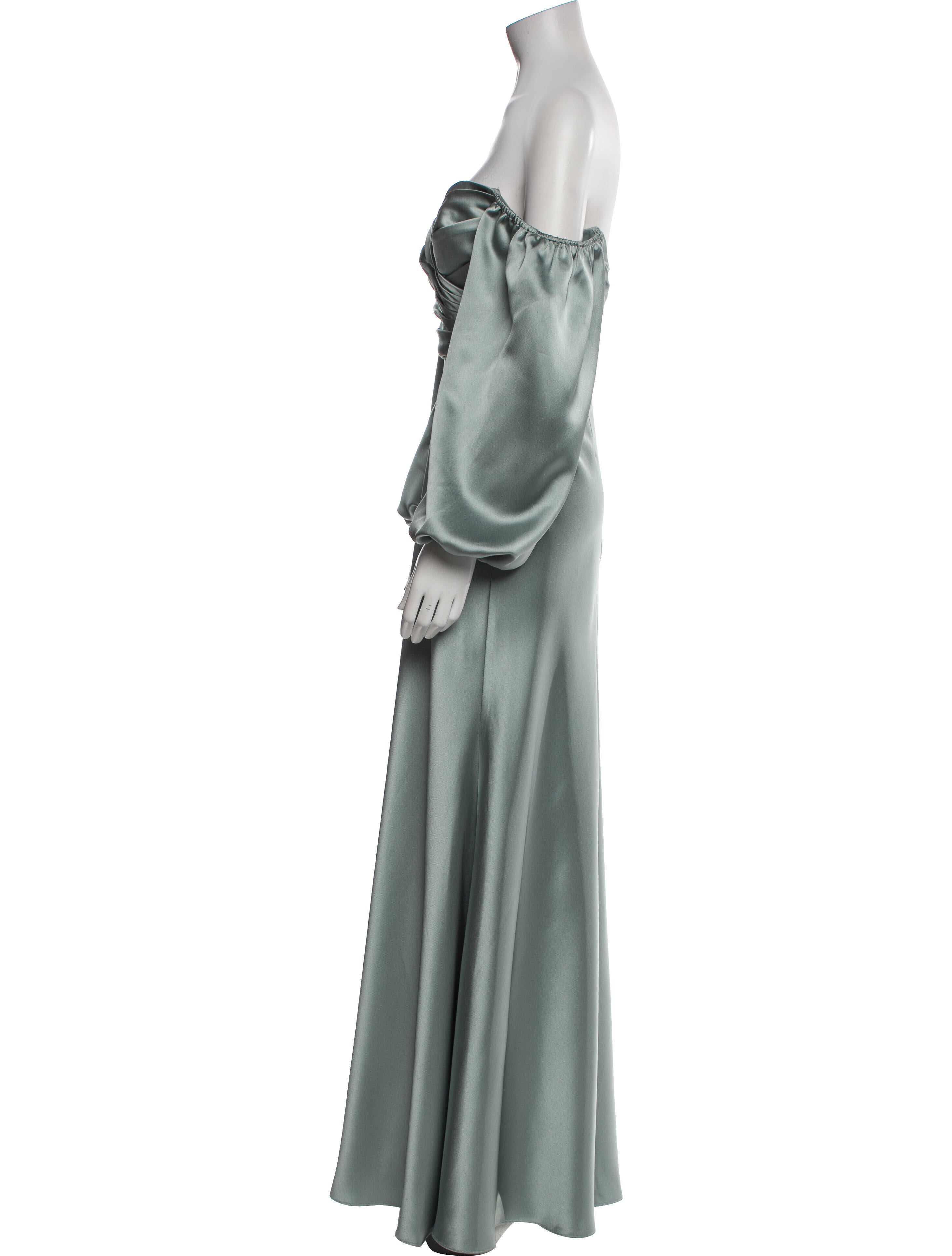Watters Satin Long Dress