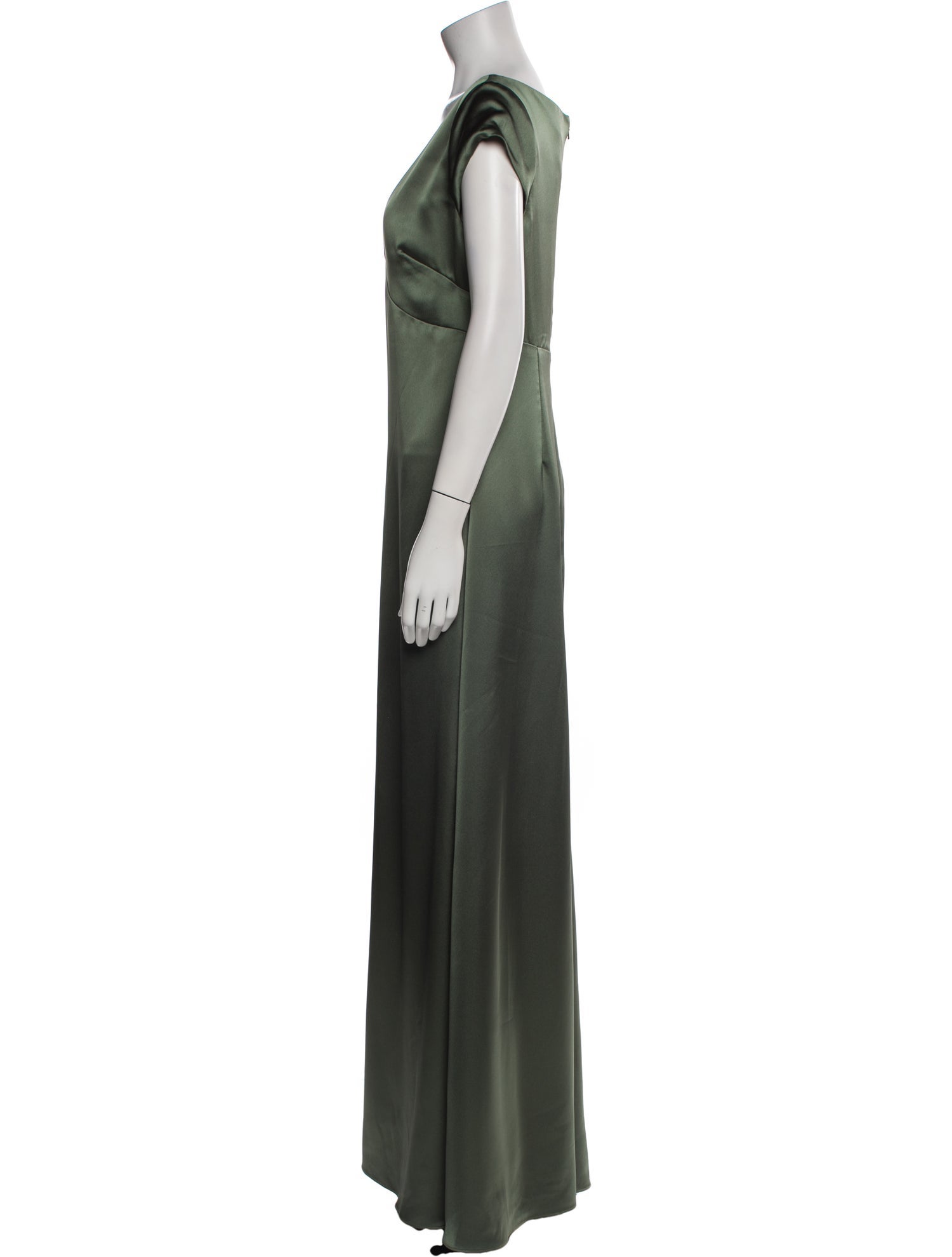 Watters V-Neck Long Dress