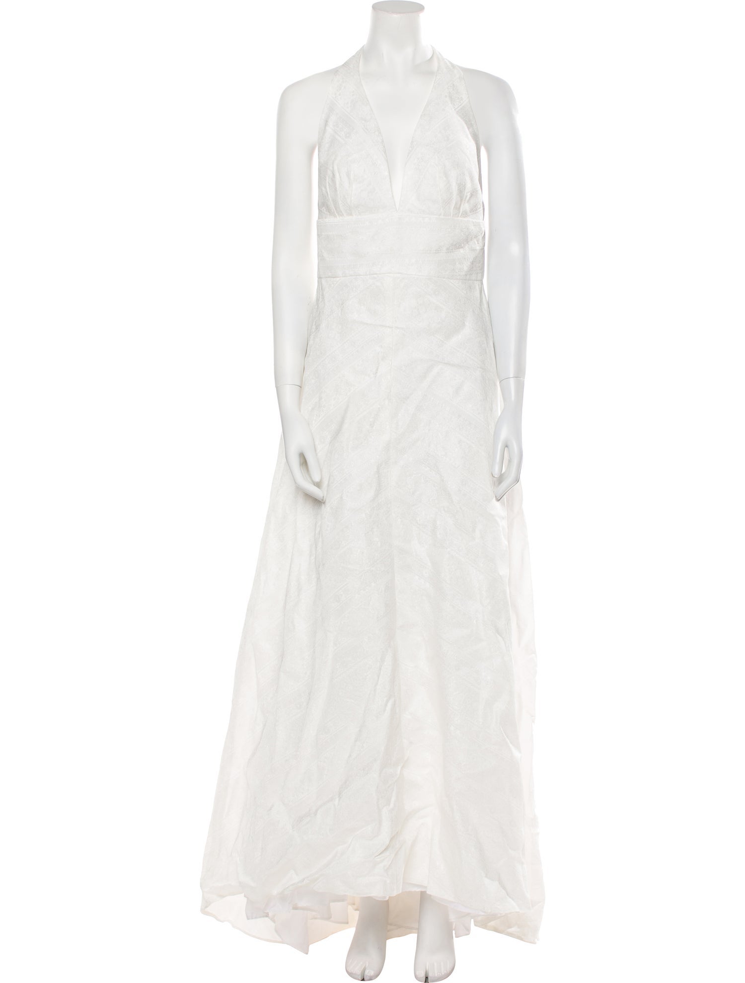 Watters Halterneck Long Dress