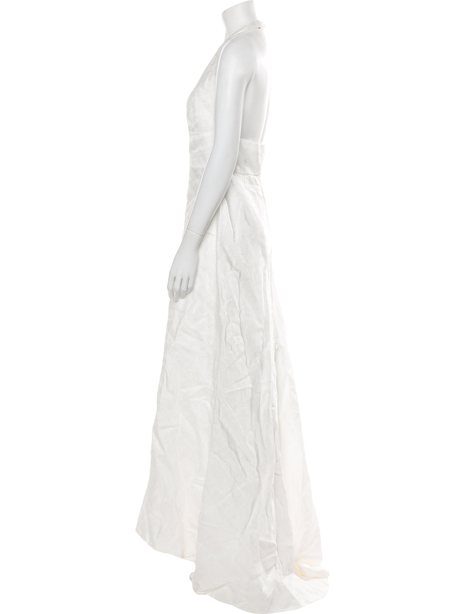 Watters Halterneck Long Dress