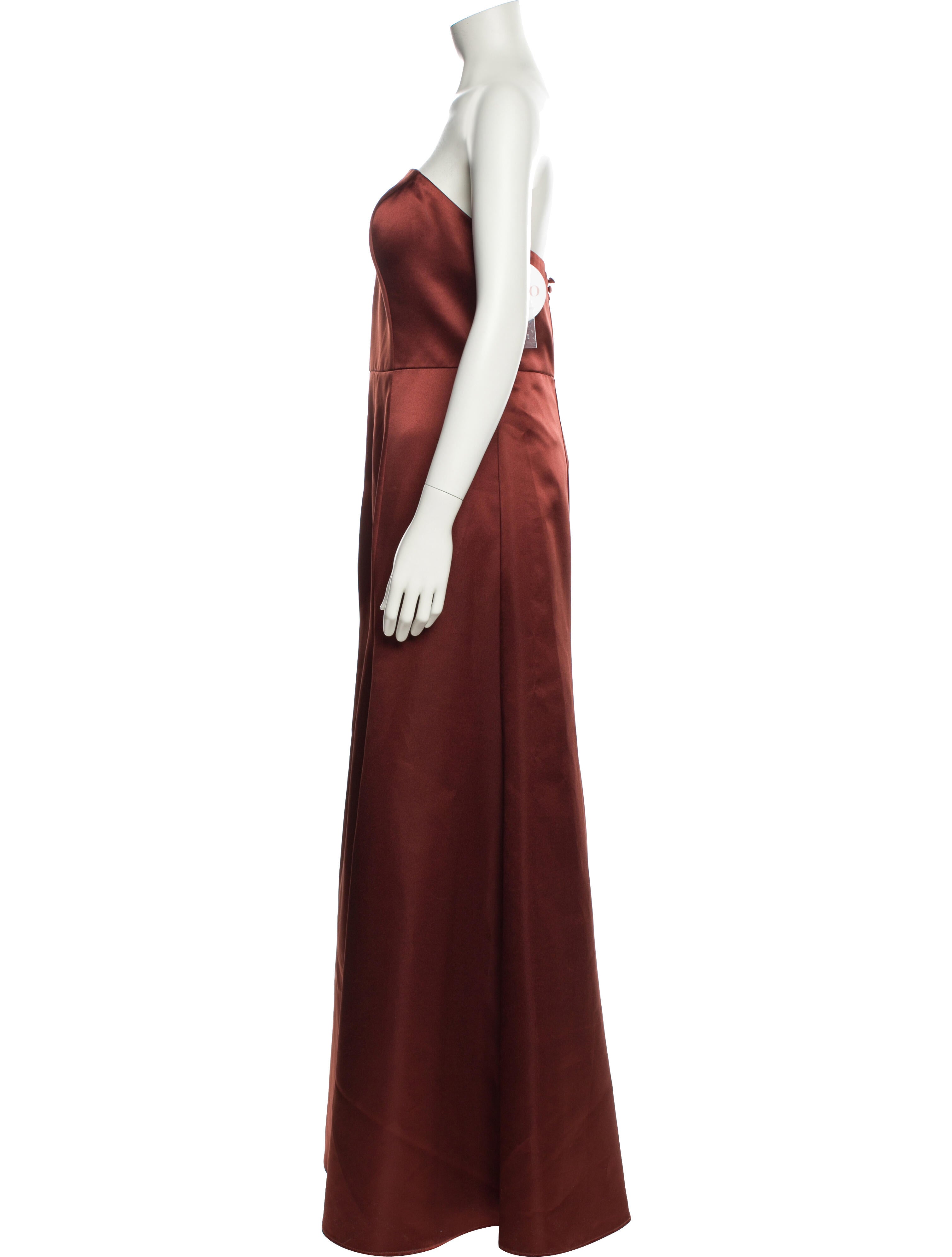 Watters Strapless Long Dress w/ Tags